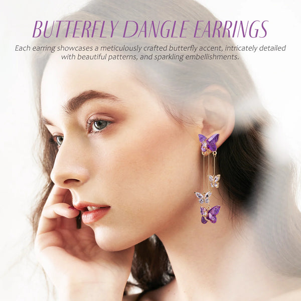 Pendientes Mariposa Elegantes