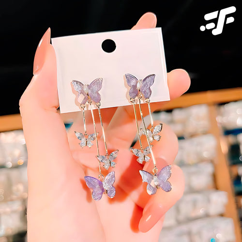 ARETES  - Mariposa Amatista 🦋💜