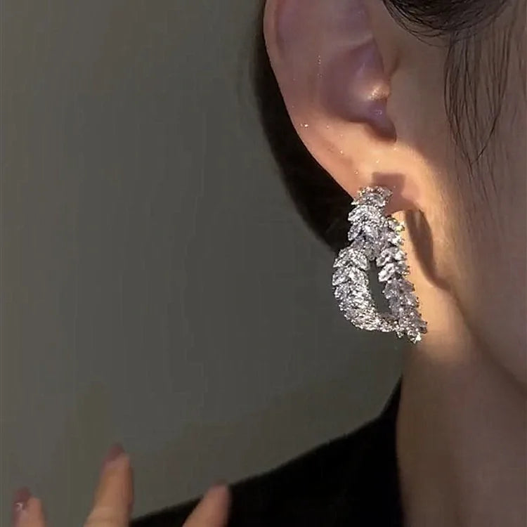 ARETES: Corazón adiamantado 💎🤍